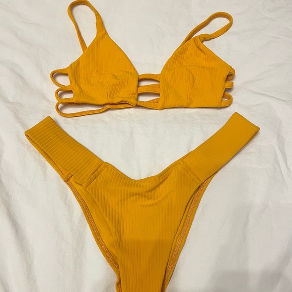 Montce Other - Montce Mango Rib Bikini